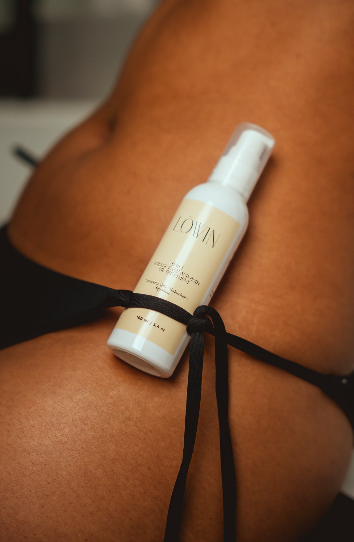 6 in 1 Intense Face & Body Oil Treatment – Glow & Anti-Aging with Coenzyme Q10, Bakuchiol & Squalane
