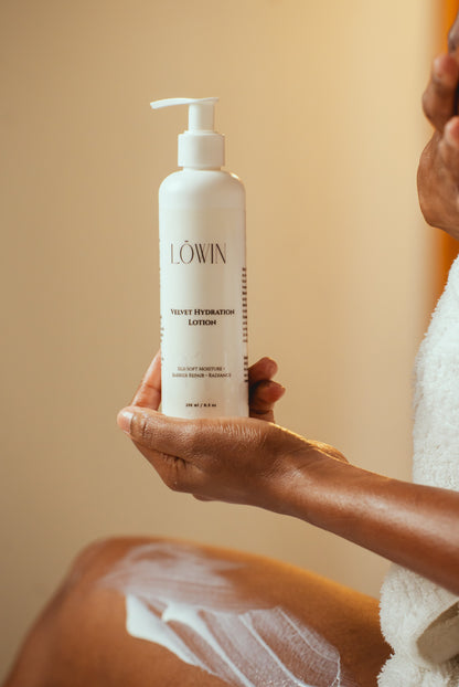 Velvet Hydrating Body Lotion – Daily Hydration with Shea Butter, Aloe Vera & Chamomile
