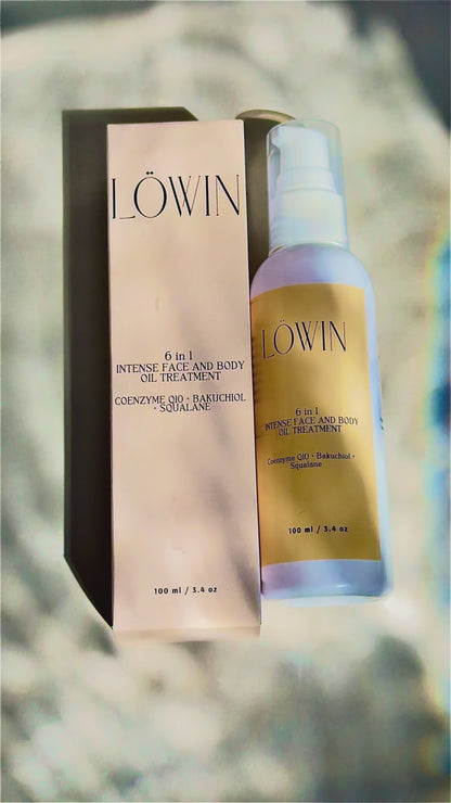 Löwin 6 in 1 face and body oil video